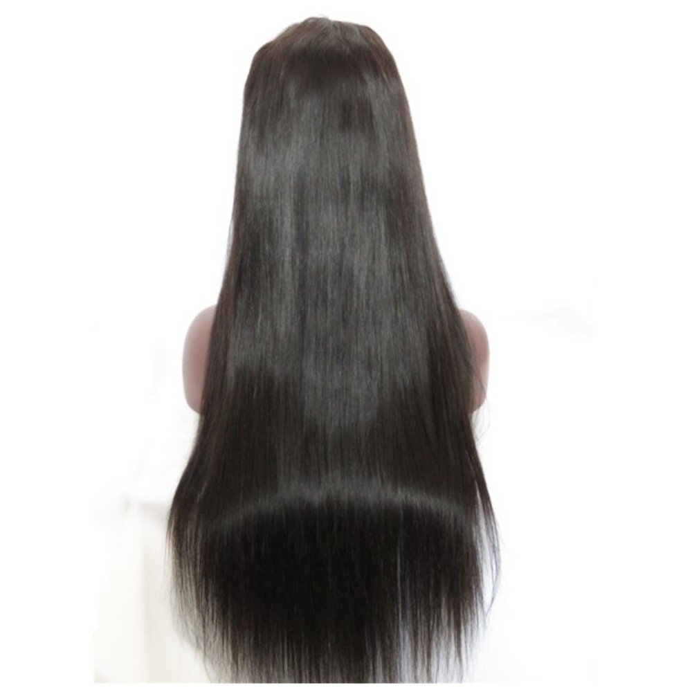 8A Brazilian 13x6 Lace Front Wigs Human hair Glueless Pre plucked Natural Hairline Straight Front Lace Wigs With Baby Hair - Image 3