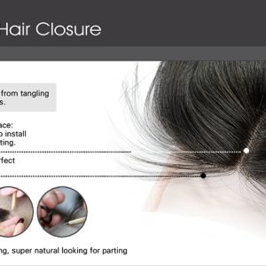 4x4 HD Lace Closure Remy Hair Closures Body Wave Cambodian Human Hair Three Part Lace Closure 4x4 inchs Natural Color - Image 5