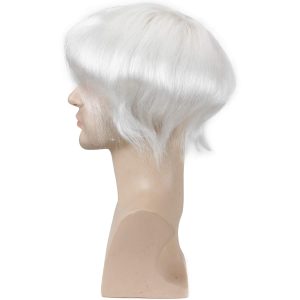 Pwigs Hairpiece Full French Lace Mens Toupee Bleached Knots Men Toupee Human Hair Wig Indian Remy Hair System Breathable 8x10 Toupee 18# Color - Image 31