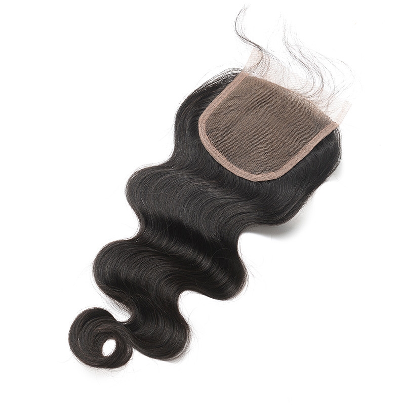 Transparent HD Swiss Thinner lace Body Wave 5x5 Lace Closure Brazilian Remy Hair Baby Hair Bleached Knots Human Hair Natural Color - Image 5