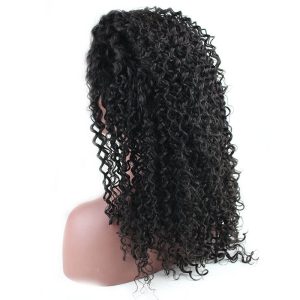 300% High Density Lace Front Human Hair Wig Deep Wave Unprocessed Brazilian Human Hair Lace Front Wig for Black Women Natural Color (20 inch) - Image 8