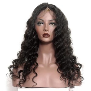 Lace Front Wigs Natural Color Loose Wave Brazilian Hair Bleached Knots With Natural Baby Hair Pre-Plucked - Image 2
