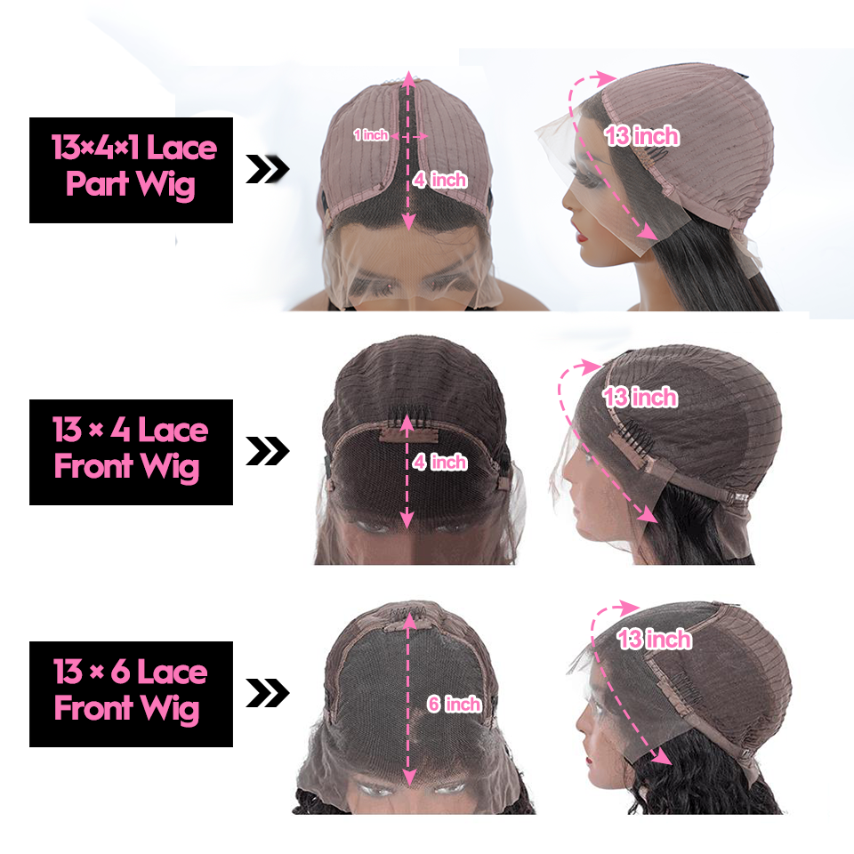 13x4 Short Bob Lace Front Human Hair Wigs With Bangs Brazilian Remy Hair Closure Wig With Bangs Bob Frontal Wigs For Women 150% - Image 6