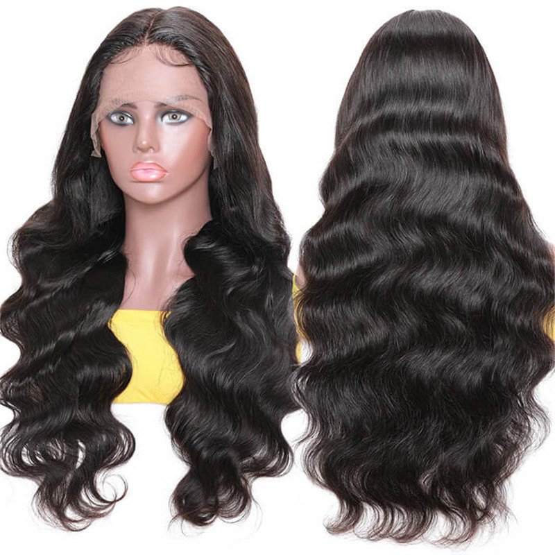 Hd Transparent Lace Wigs Body Wave 13X4 Lace Frontal Human Hair Wigs Pre Plucked Hairline - Image 7