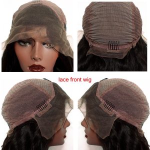Silky Straight 4/613 Ombre Blonde Lace Front Wigs For Women Brazilian Human Hair With Baby Hair Full Lace Wigs Cap - Image 4