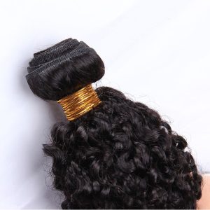 Alternative view of Best Kinky Curly Brazilian Remy Hair 1 Pc Brazilian Hair Weave Bundles 8A Hair Products Curly Human Hair Extensions (1 PC)