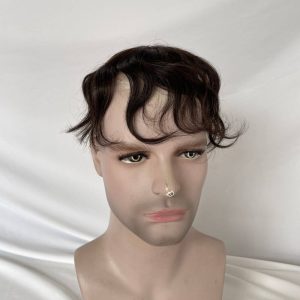 1B60 Side Or Back Hair Patches 8x8 cm Full Skin PU Base Toupee For Men Covering Bald Spots On Head Sides Or Back - Image 16
