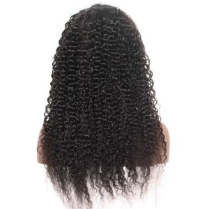 Lace Front Wig With Baby Hair 250% Dneisty Glueless Wig with Baby Hair Bleached Knots Natural Color Human Kinky Curly Hair Wig For Black Women - Image 4