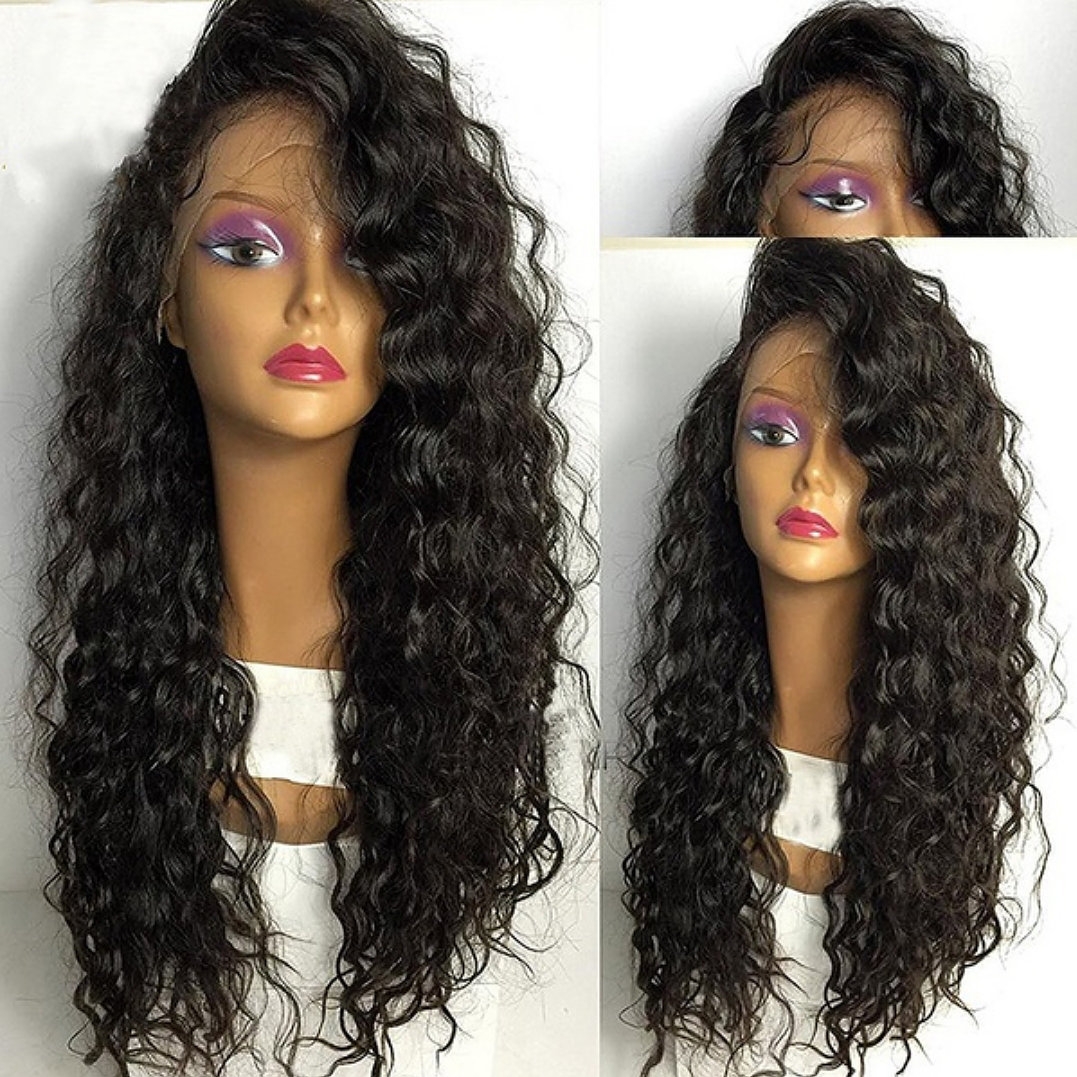 8A Brazilian 13X6 Lace Front Wigs Wet Water Wave Lace Front Human Hair Wigs Human Hair 150% density Top Lace Wigs Black Women - Image 3