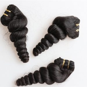Human Hair Fashion Hair Extensions Cost Pretty Hair Weave Sewn in Hair Extensions Spring Curl - Image 3