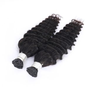 Christmas Hair I Tip Kinky Curly I Tip Extensions Hair Extensions I Tip - Image 3