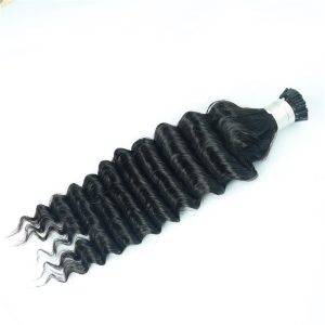 Christmas Hair I Tip Kinky Curly I Tip Extensions Hair Extensions I Tip - Image 6
