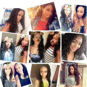 360 Lace Frontal Wigs Full Lace Human Hair Wigs Loose Wave Pre Plucked 360 Lace Wig - Image 4