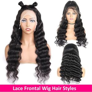Transparent Hd Lace Wig Shake And Go Loose Deep Wave Human Hair T Part Lace Wig Pre Plucked Realistic Look - Image 4