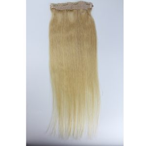 Brazilian Remy Hair 613# Blonde Color Flip Hair Extension 100g/pc Human Hair Straight Flip Hair Extension - Image 3