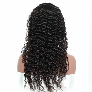 250% Density Wig Pre-Plucked Natural Hair Line Lace Front Human Hair Wigs Deep Wave Brazilian Lace Wigs - Image 5