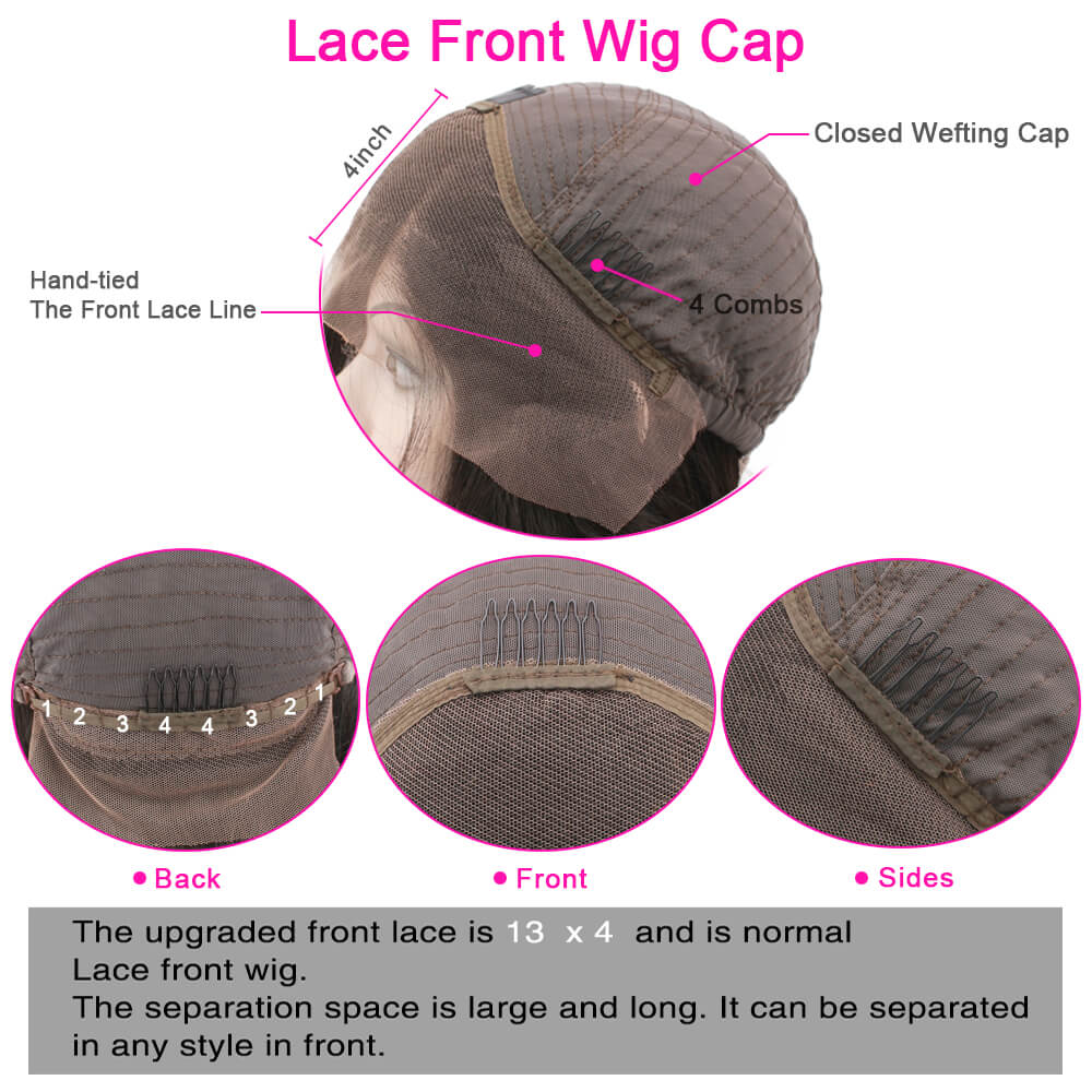 Full Lace Wigs Jerry Curly 10A Unprocessed Brazilian Remy Human Hair Glueless Full Lace Wig Free Part Natural Hairline for Black Women Natural - Image 6