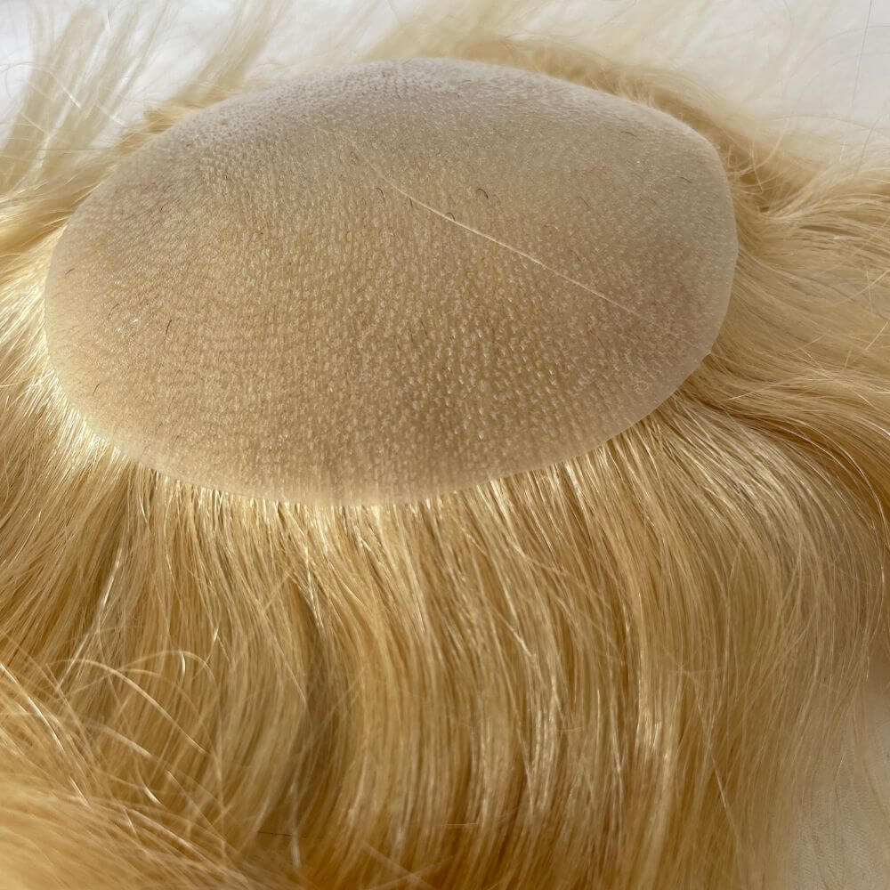 1B60 Side Or Back Hair Patches 8x8 cm Full Skin PU Base Toupee For Men Covering Bald Spots On Head Sides Or Back - Image 27