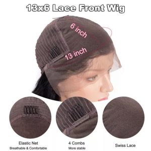 Peruvian Human Hair Wigs For Women Black Highlight Pink Bob Wig Lace Front Ombre Human Hair Wig Preplucked - Image 7