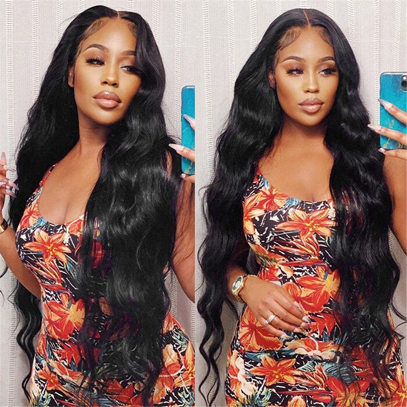 Body Wave Hd Invisible 13*6 Lace Front Human Hair Wigs Pre Plucked Brazilian Virgin Hair - Image 4