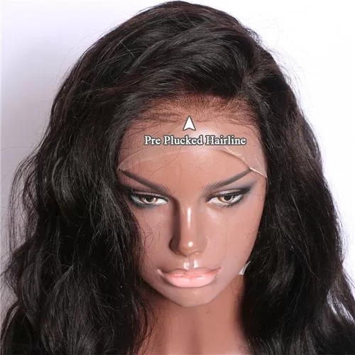 13X6 Deep Part Human Hair Lace Front Wigs Short Loose Wave Side Part Lace Wigs with Baby Hair Natural Color Short Bob Wavy for Black Woman Pre Plueked - Image 2