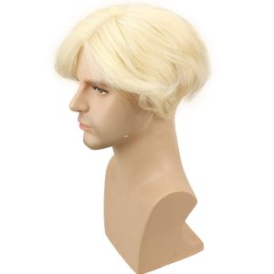 Swiss Full Lace Men's Toupee 1B Black Color 100%Remy Human Hair Toupee For Men 8*10Inch French Lace Mens Wigs Hair System Stock - Image 18