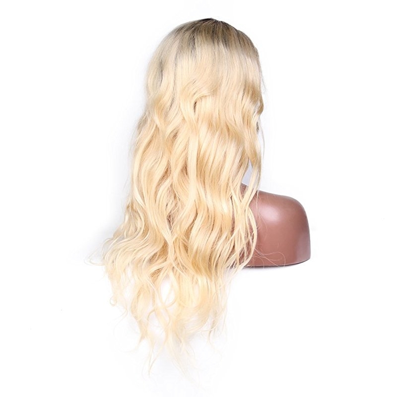 Body Wave 1bT/613 Ombre Blonde Lace Front Wigs For Women Indian Human Hair With Baby Hair - Image 3