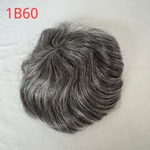 1B60 Side Or Back Hair Patches 8x8 cm Full Skin PU Base Toupee For Men Covering Bald Spots On Head Sides Or Back - Image 7