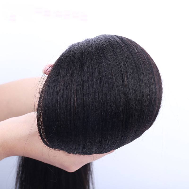 Coarse Yaki Straight I Tip Microlinks 100% Human Virgin Hair Weave Bundles Brazilian I Tip Hair Extensions - Image 3