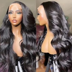 Alternative view of 13x4 Body Wave 12 A Vietnamese Human Hair Wigs Lace Front Wigs with Baby Hair Pre Plucked 180 Density Glueless for Black Women