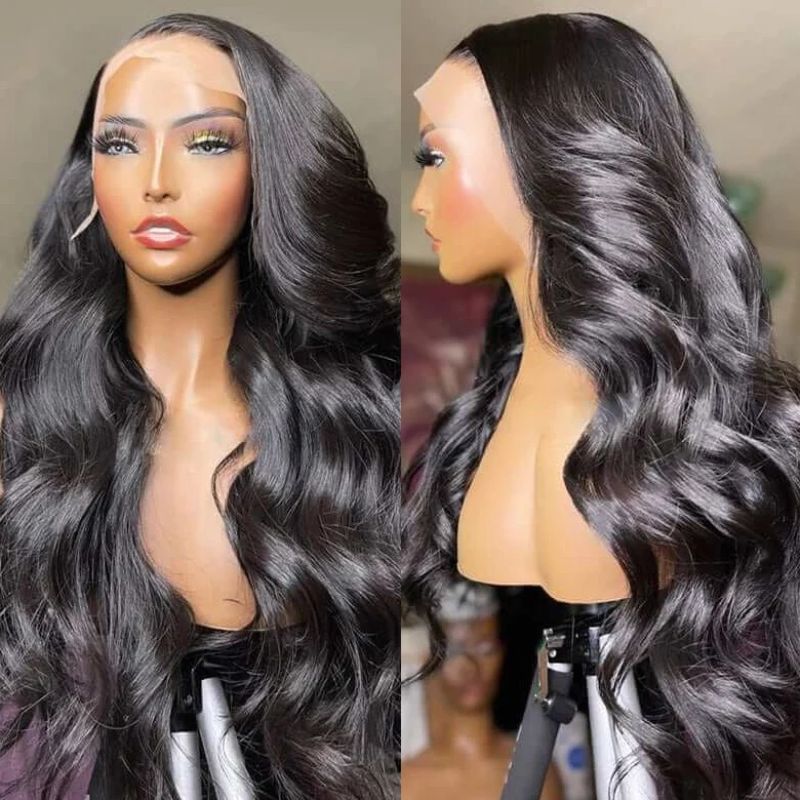 13x4 Body Wave 12 A Vietnamese Human Hair Wigs Lace Front Wigs with Baby Hair Pre Plucked 180 Density Glueless for Black Women - Image 2