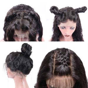 360 Lace Frontal Wigs For Black Women Pre Plucked Body Wave Brazilian Remy Hair Human Hair Wigs - Image 5