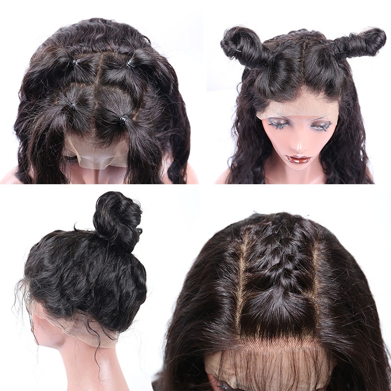 360 Lace Frontal Wigs For Black Women Pre Plucked Body Wave Brazilian Remy Hair Human Hair Wigs - Image 5