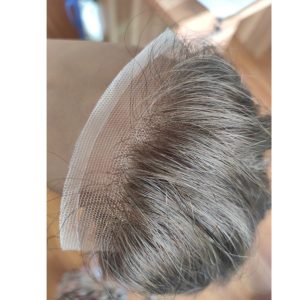 12" Long Toupee For Men 100% Virgin Human Hair Replacement System for Men 10"x8" Base Size Swiss Lace Front With PU Toupee Hair - Image 14
