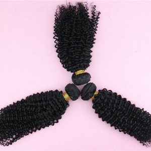 Indian Hair Curly Hair Weave Wholesale Human Hair Thick Hair Extension - Image 5