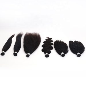 Alternative view of 3B3C Kinky Curly I Tip Raw 3B Kinky Curly I Tip Cambodian Soft Kinky Curly I Tip
