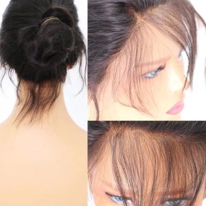 Alternative view of 13X6 Lace Front Wigs Wavy Human Hair Wigs With Baby Hair 150% Density For Black Woman Body Wavy Brazilian Remy Hair Wig