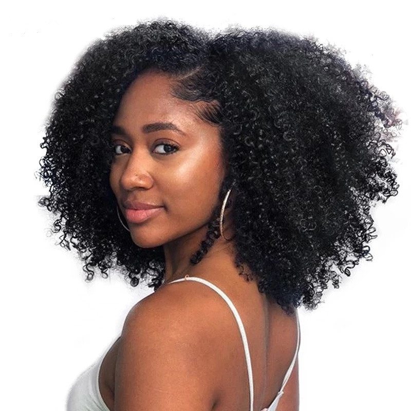 Peruvian Burmese Unprocessed Virgin Hair 50G 0.5G/S Nc Kinky Curly Wave Custom Kinky Curly I Tip Human Hair Extension