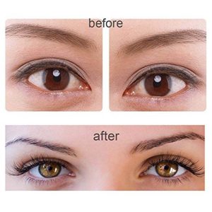 False Eyelashes 3D Mink Fur Siberian Fur Fake Lashes Reusable for Makeup Natural Thick Black Color - Image 3
