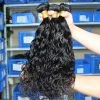 Natural Color Malaysian Human Hair Water Wet Wave Hair Weave 3 Bundles
