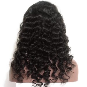 Natural Lace Front Wig Loose Wave Brazilian Human Hair Bleached Knots With Natural Baby Hair - Image 4