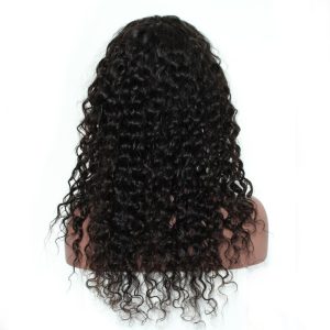 Lace Front Wigs With Baby Hair Loose Curly Lace Front Wig With Baby Hair Natural Color Human Hair With Natural Hair Line Bleached Knots - Image 3