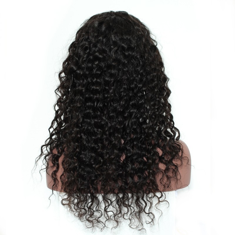 Lace Front Wigs With Baby Hair Loose Curly Lace Front Wig With Baby Hair Natural Color Human Hair With Natural Hair Line Bleached Knots - Image 3