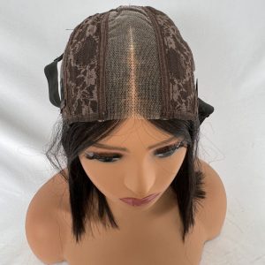 2x6 Lace Part Bob Wigs 12A Cambodian Bob Human Hair Wigs 200% Density Straight Short Bob Wigs 33# Rich Copper Red - Image 5