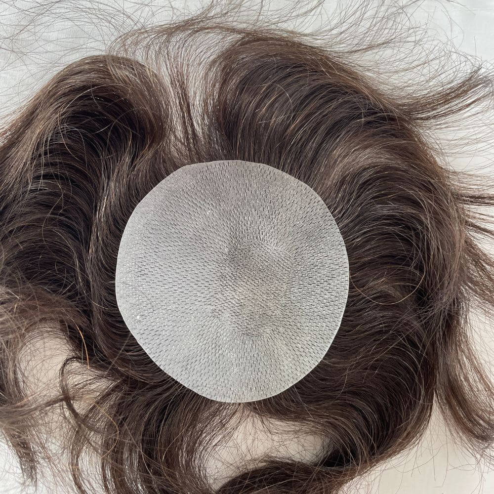 1B60 Side Or Back Hair Patches 8x8 cm Full Skin PU Base Toupee For Men Covering Bald Spots On Head Sides Or Back - Image 15