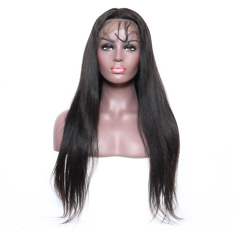 Remy Hair Full Lace Wigs Top Grade Glueless Wig 150% Density Unprocessed Human Hair Bleached Knots With Baby Hair - Image 2