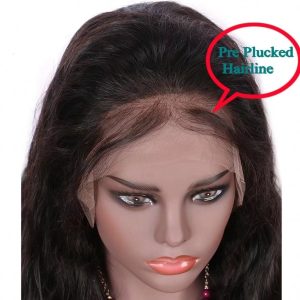 Pre Plucked Wavy Human Hair Wigs for Black Women 13X6 Deep Part Lace Front Brazilian Hair Wigs with Baby Hair Pre Plucked Wigs - Image 3