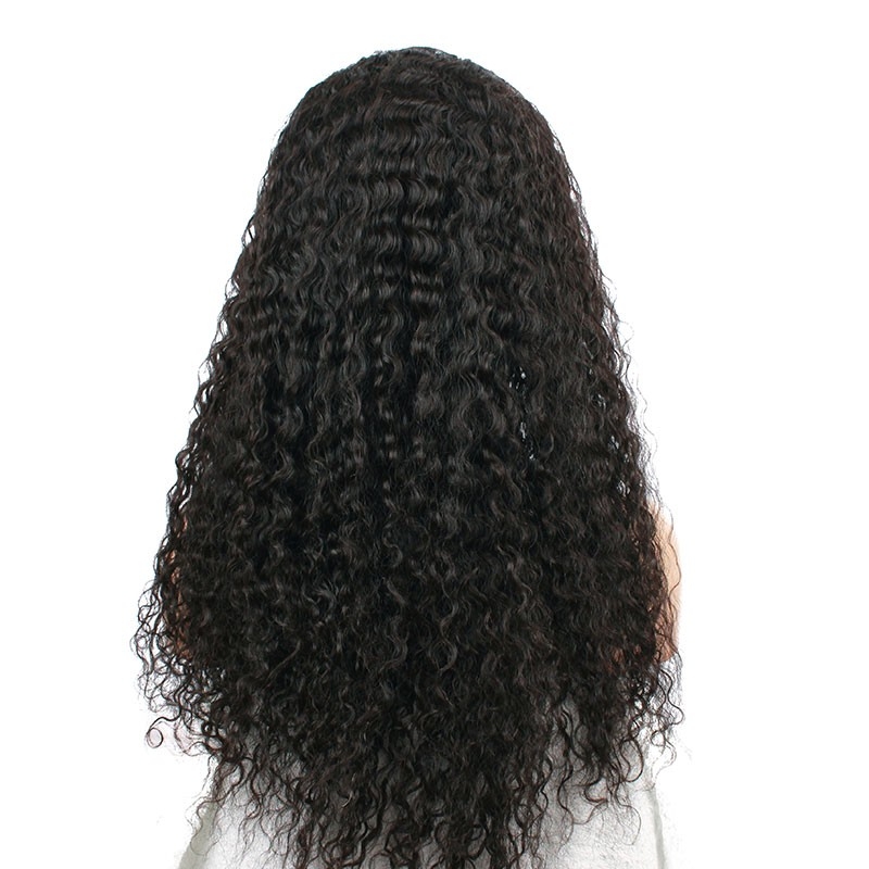 Water Wave 180% Density Brazilian Wigs Natural Hair Line real Human Hair Wigs for women - Image 4
