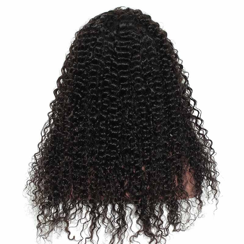 Remy Lace Front Wigs Human Hair Wigs Natural Black Color 200% Density Wigs Pre Plucked Natural Baby Hair Around - Image 3
